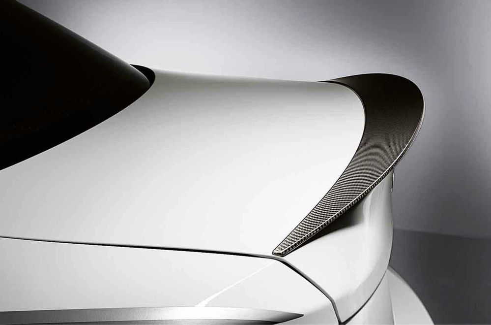LIP SPOILER AILERON CARBONO REAL BMW SÉRIE 1 E82 E88 M PERFORMANCE NOV