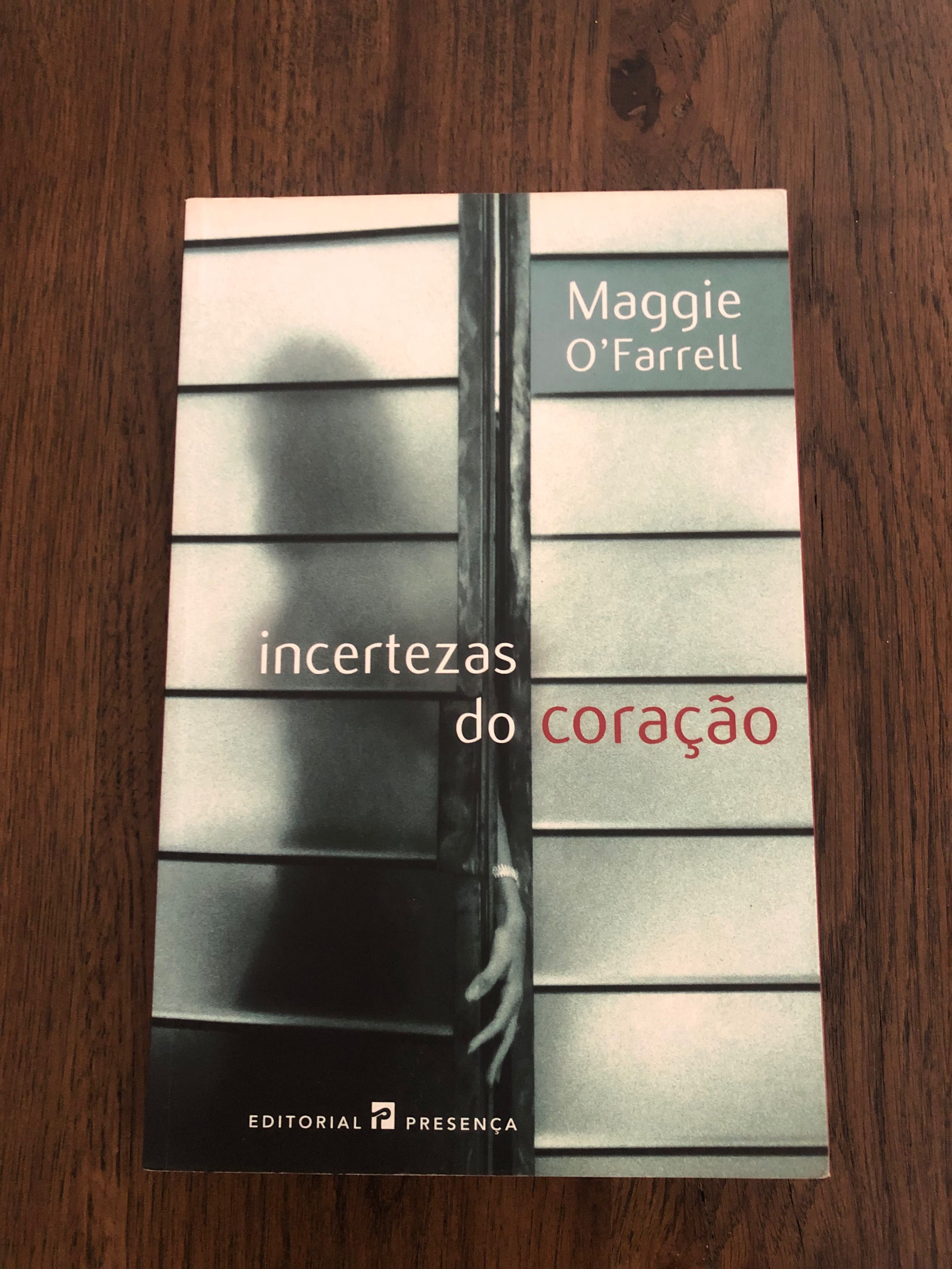 Livro "Incertezas do Coração" de Maggie O'Farrell