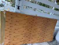 Blacha ocynkowa 0,7mm arkusze 1x2m kolor: sosna