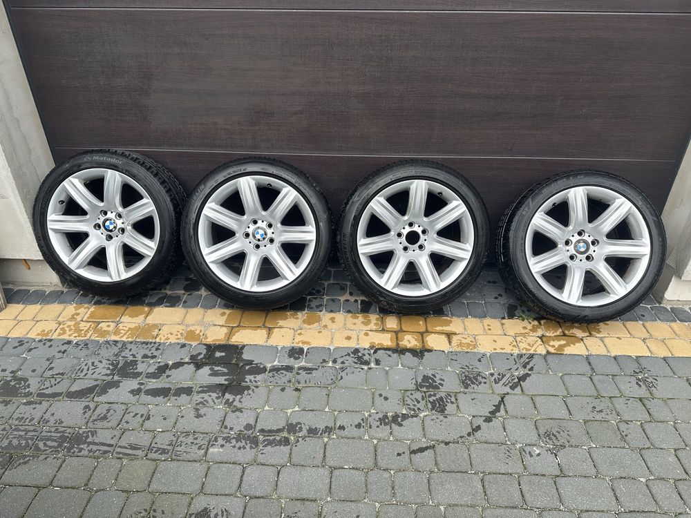 Komplet felg BMW 5GT, opony letnie 255/45 i 275/40  R19, stan dobry