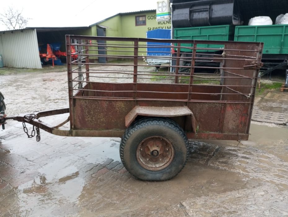Przyczepka do przewozu zwierząt (rejestrowana)