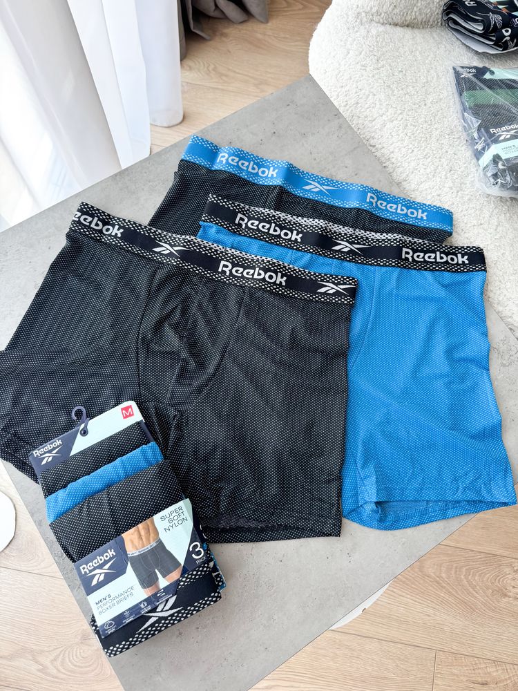 Чоловічі труси боксери Reebok,три шт упаковка.Оригінал.Мужские трусы