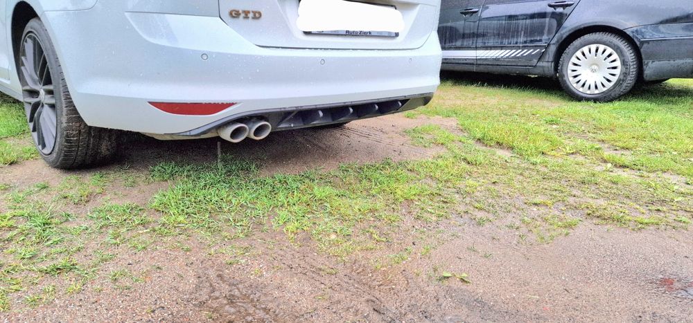 Dyfuzor tylny zderzaka golf MK7