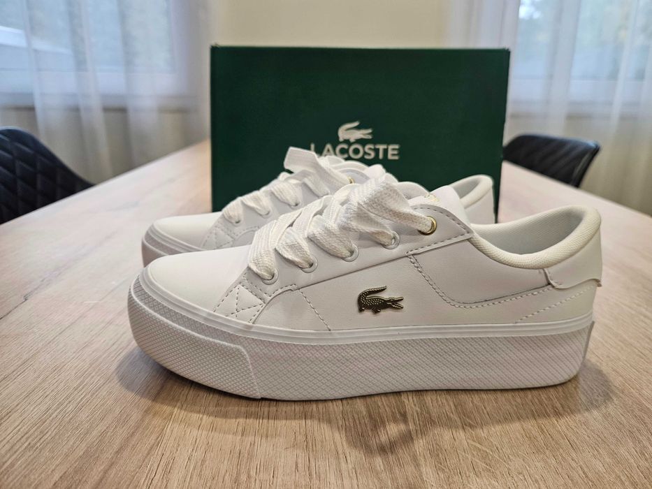 Nowe buty Lacoste Ziane Platform w rozmiarze 37
