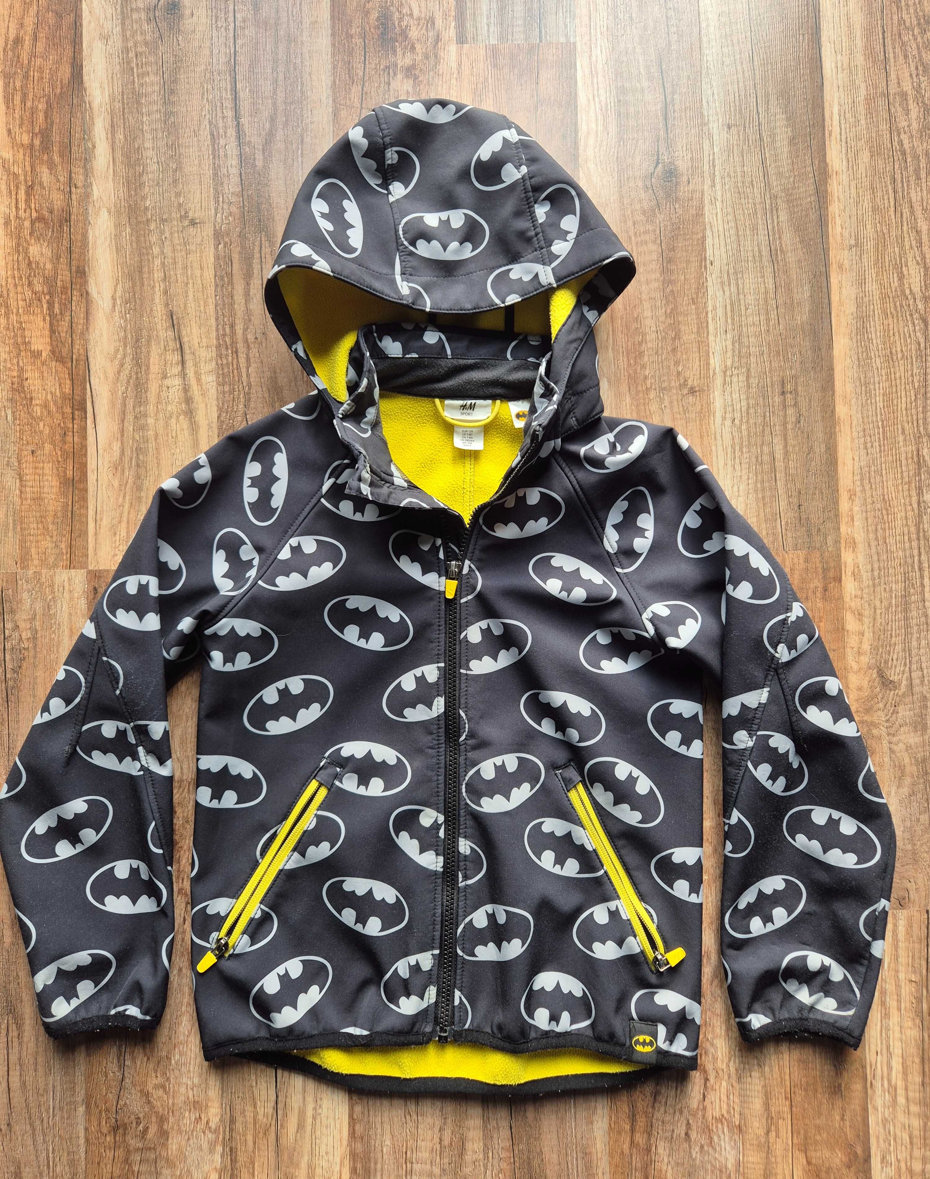 H&M kurtka softshell z polarem r. 128 ( 7-8 lat)