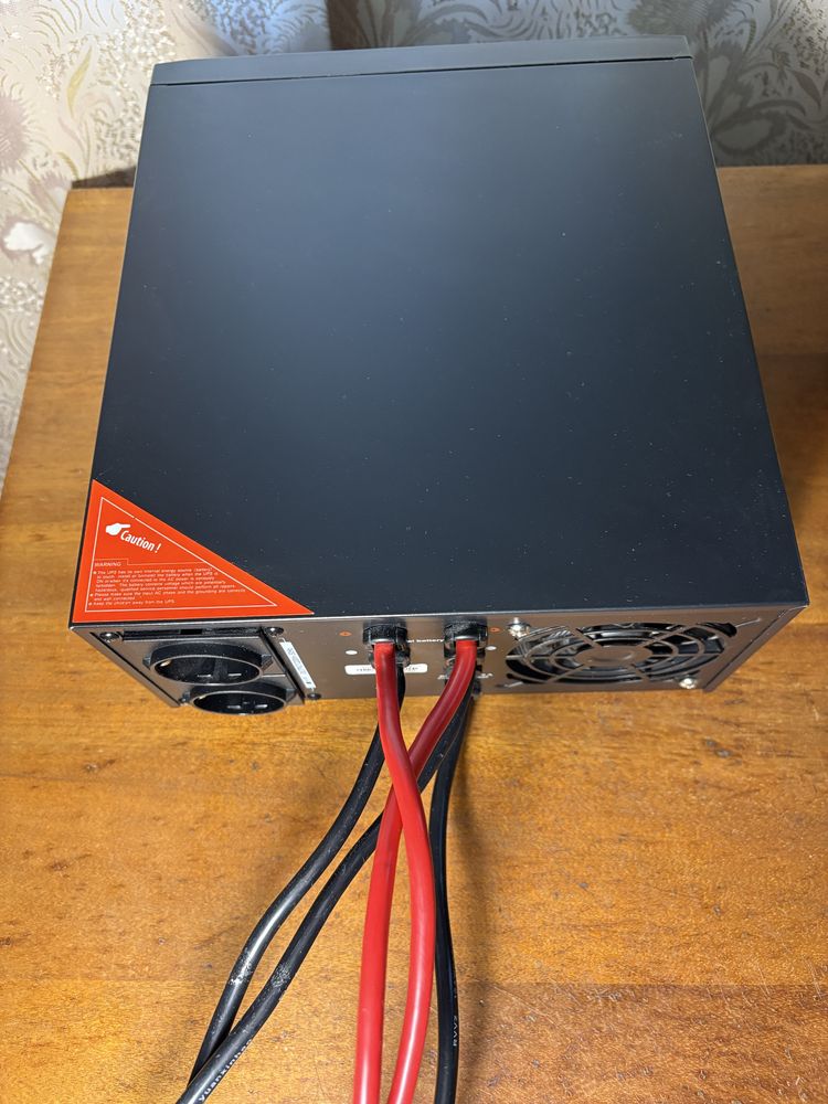 Комплект ДБЖ SVC PSW-1500VA 12V+ акумулятор JSDSolar 12V 100Ah LiFePO4