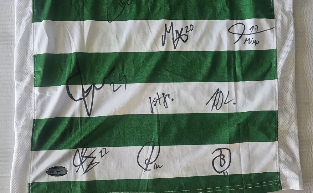 Camisola SCP autografada