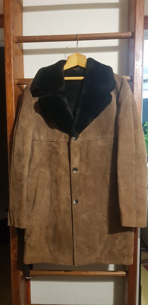 Чоловіча зимова куртка (штучна  дубльонка)