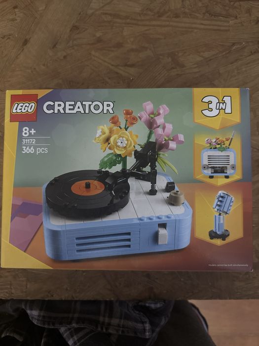 Lego creator 3 in 1 Leitor de vinyl //31172