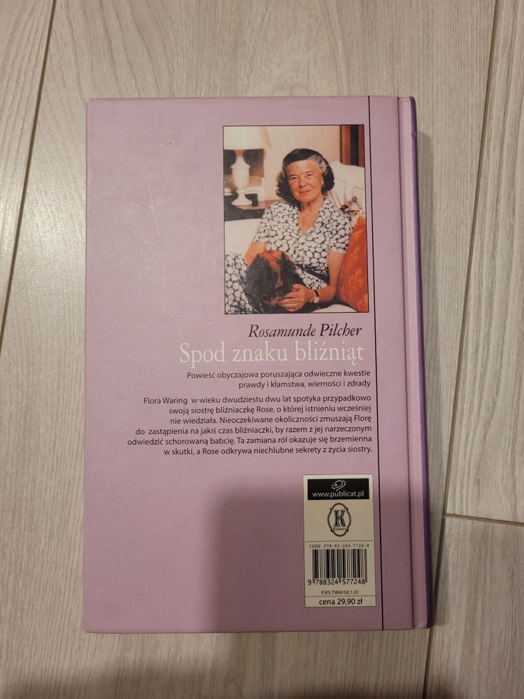 Książka "Spod znaku bliźniąt" Rosamunde Pilcher