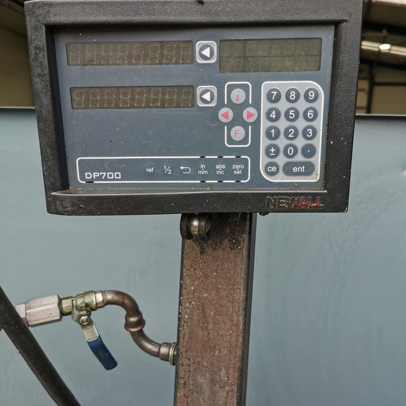 Tokarka TUR 630M x 2000 Remont Odczyt Newall Podtrzymka Okular