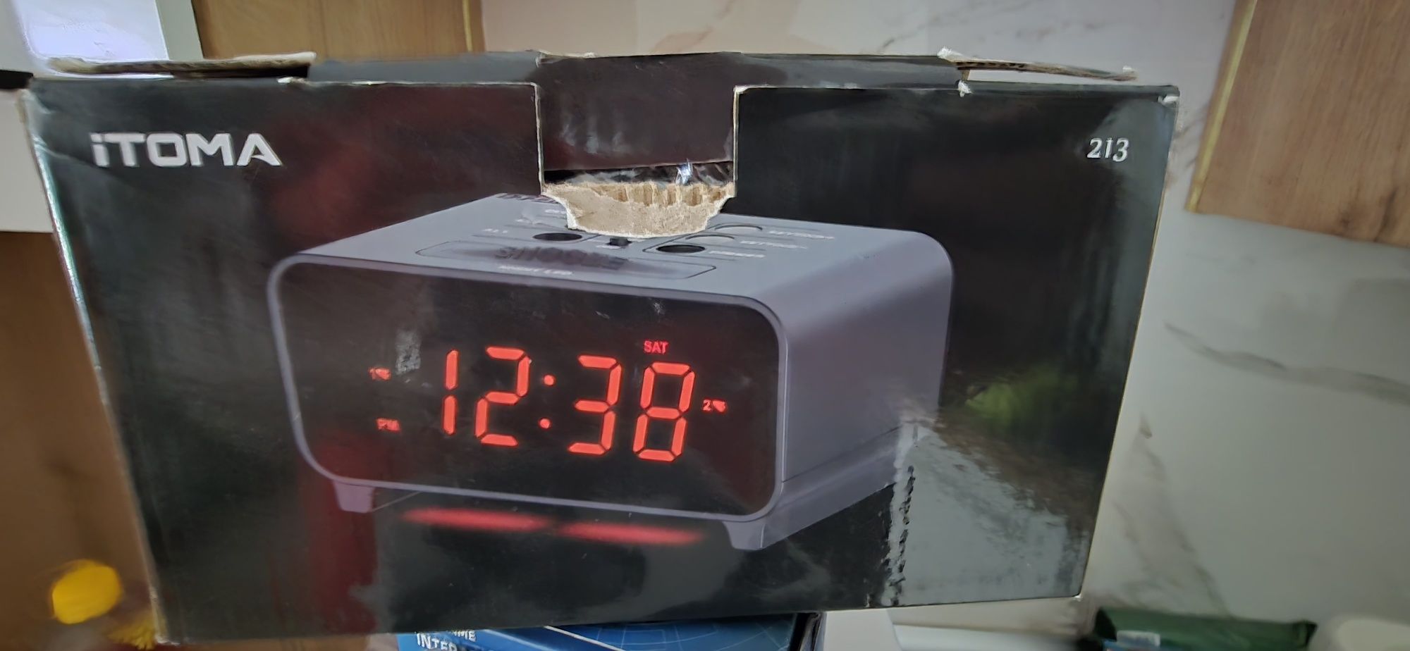 Budzik elekteyczny led
