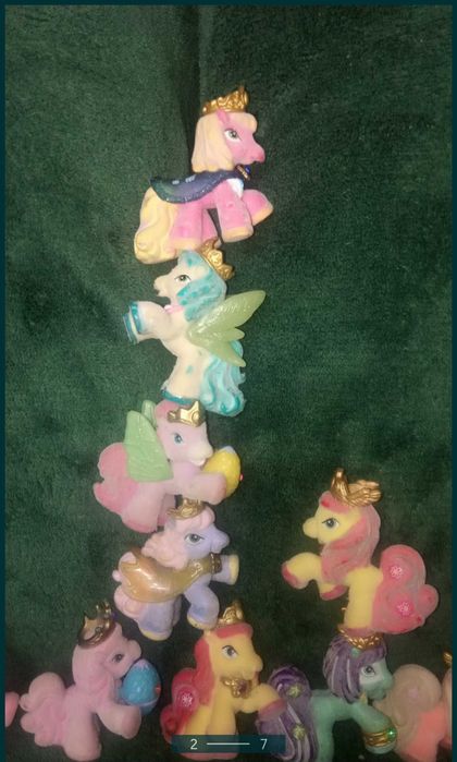 Okazja Filly zestaw 17 koników świecą ,brylanciki +karoca,hustawka