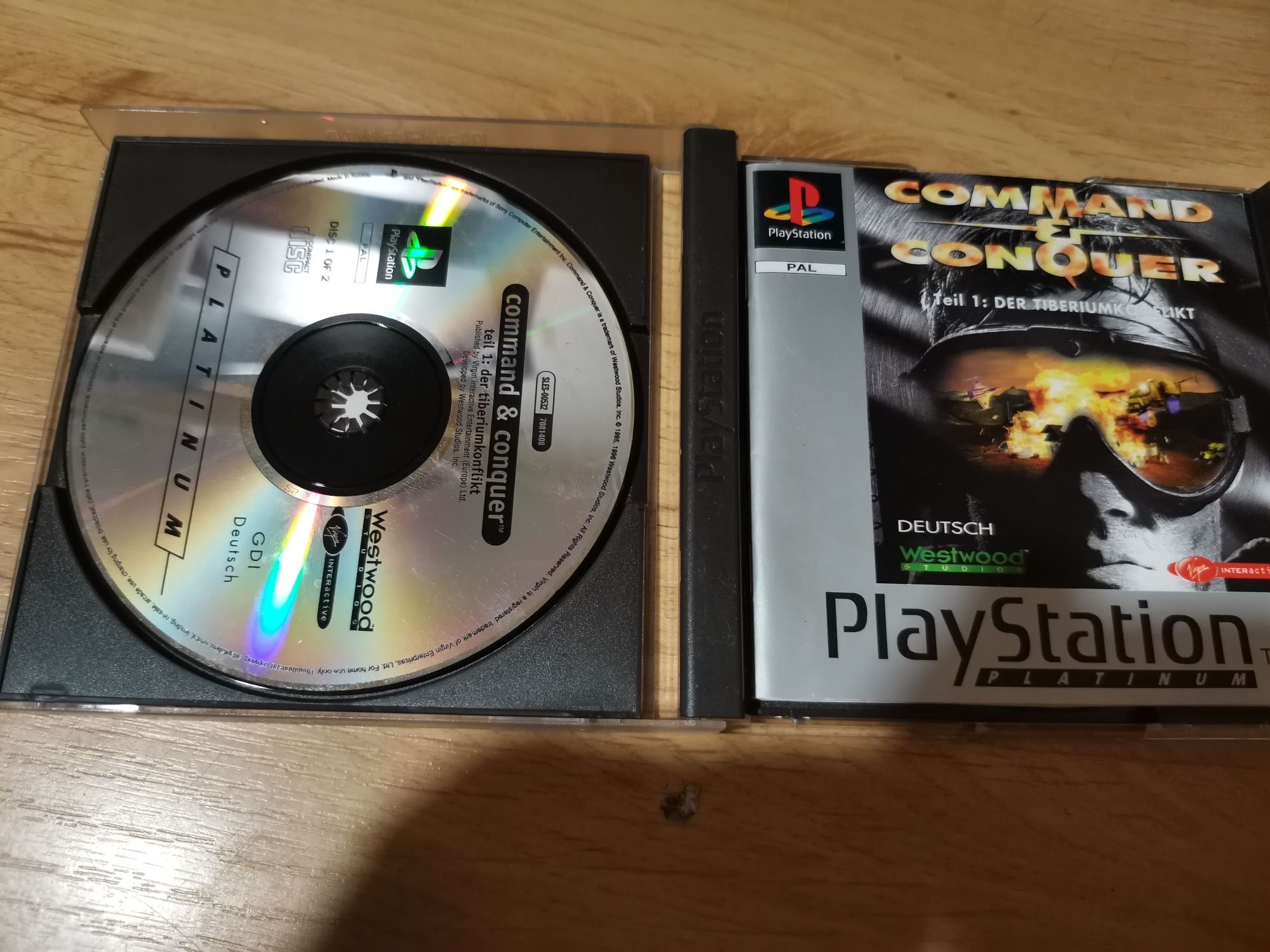 Command conquer teil 1 der tiberium konflikt psx PlayStation 1