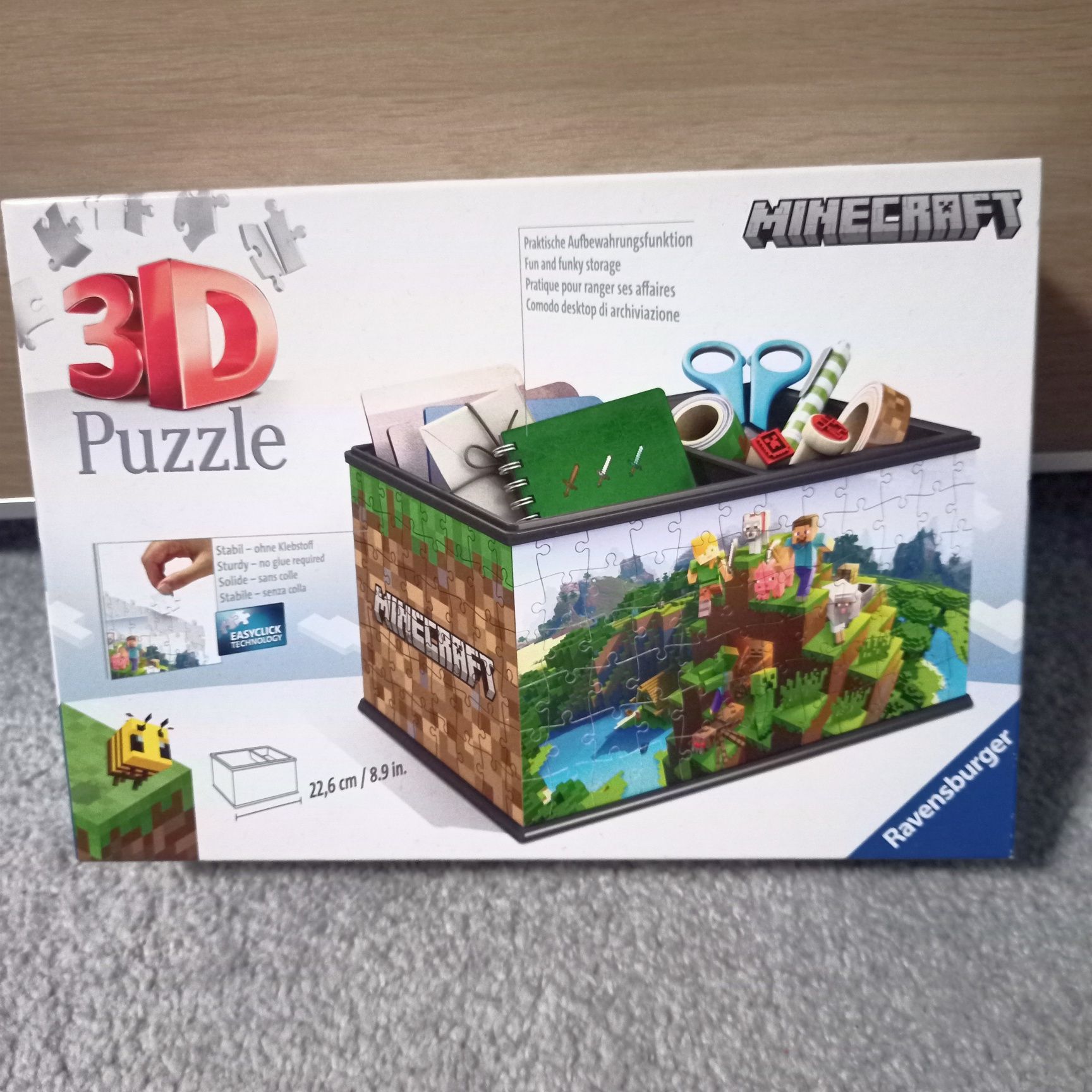Organizer na biurko 3D Minecraft