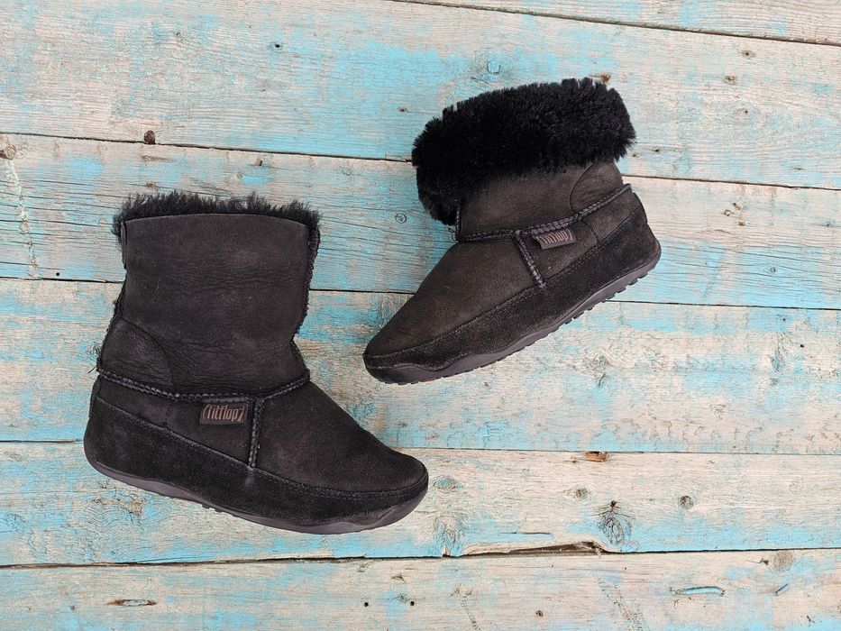 Женские угги на платформе Fitflop р. 36-37