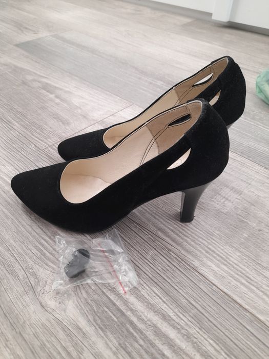 Buty damskie szpilki czarne rozmiar 37