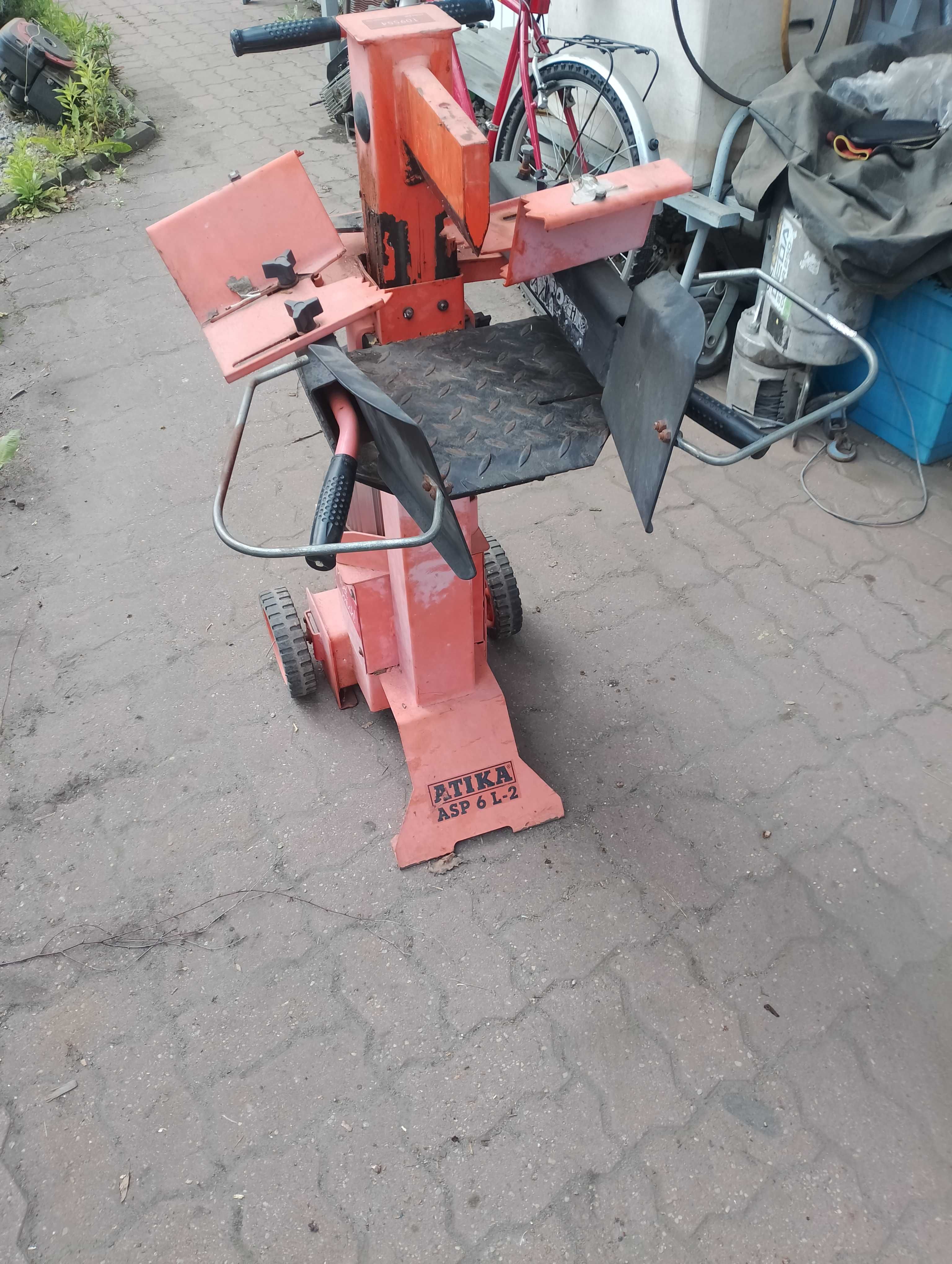Łuparka do drewna Atika ASP 6 L-2   6 ton nacisku 230 V 3 kW mocy
