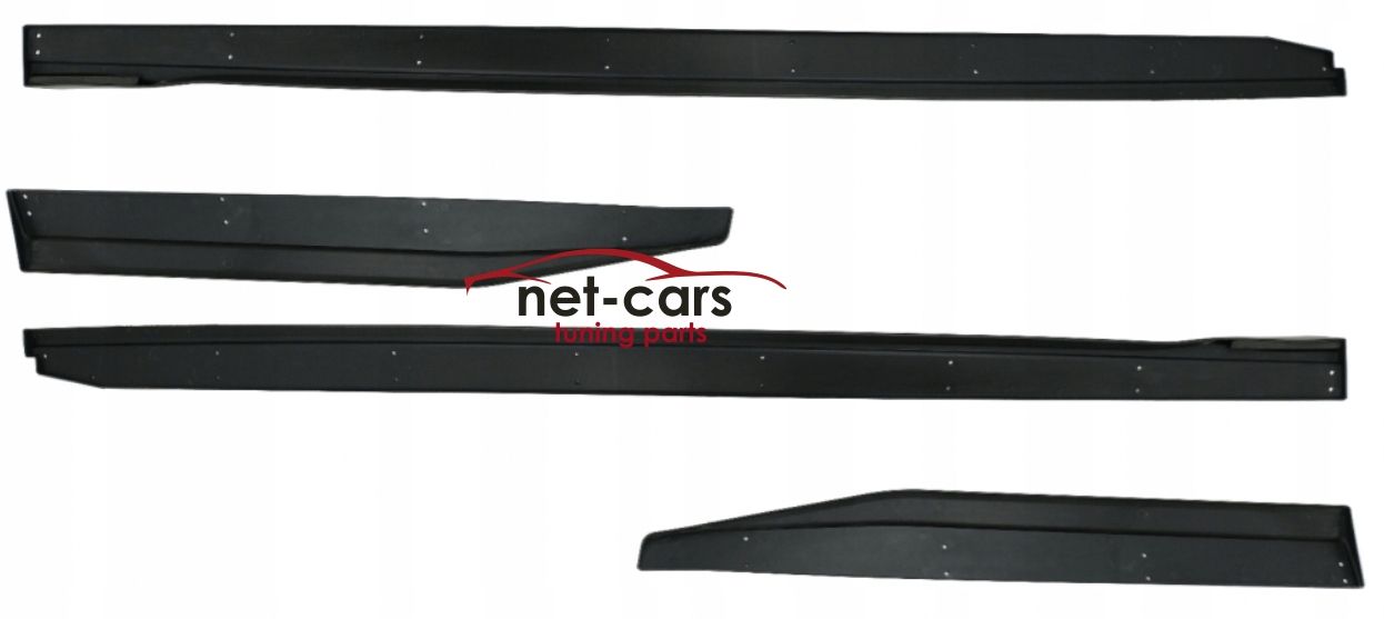 Spoiler Listwy podprogowe dokładki progi FORD MUSTANG 06-20 wzór GT500