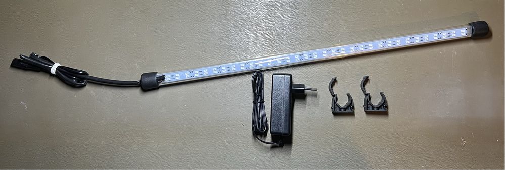 Tuba belka LED niebieska długość 52 cm