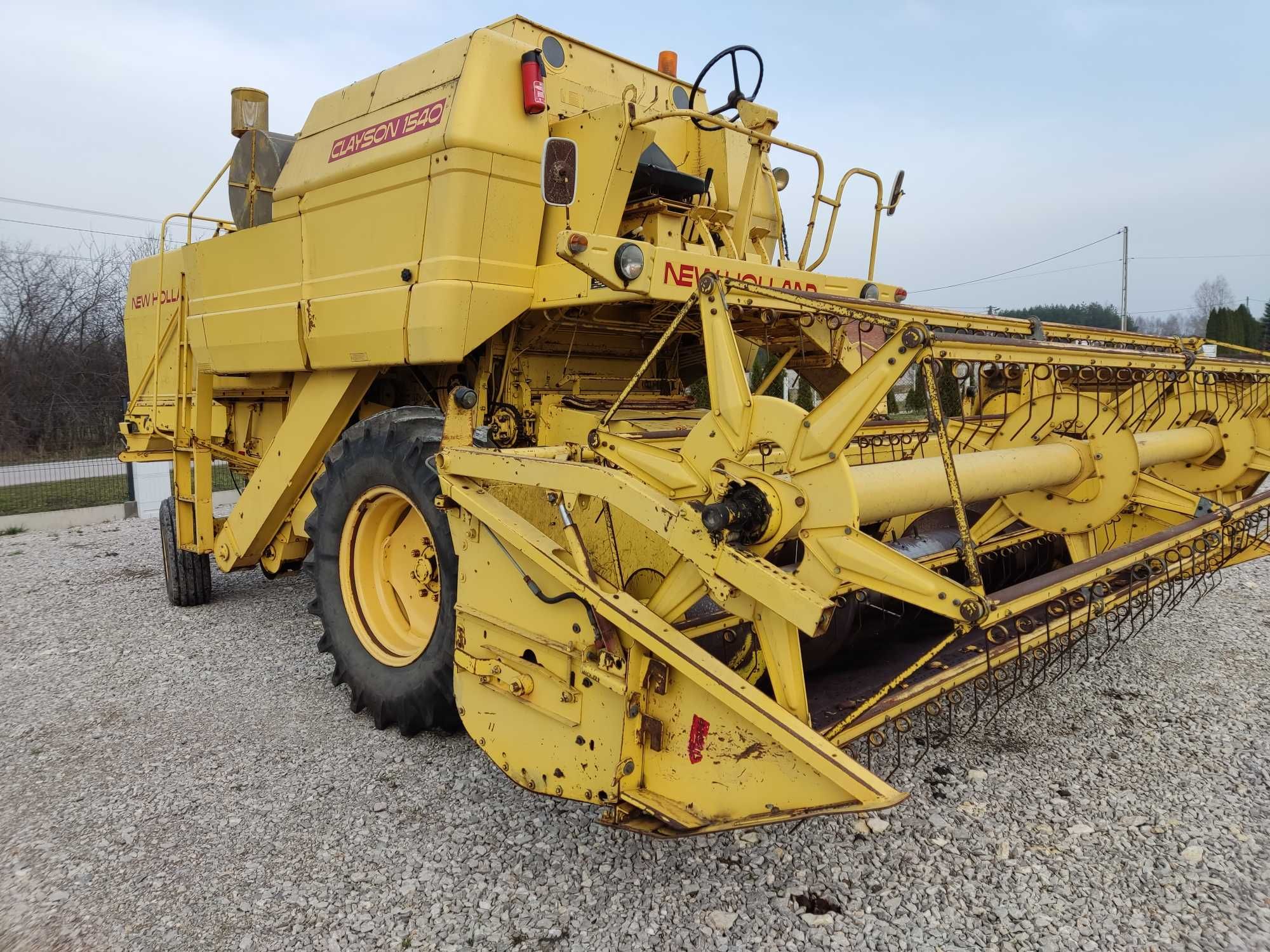 Kombajn New Holland 1540 z Niemiec nie Bizon Claas