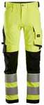 Spodnie robocze Snickers 6343 r.56,100 (50 short) odblaskowe Slim
