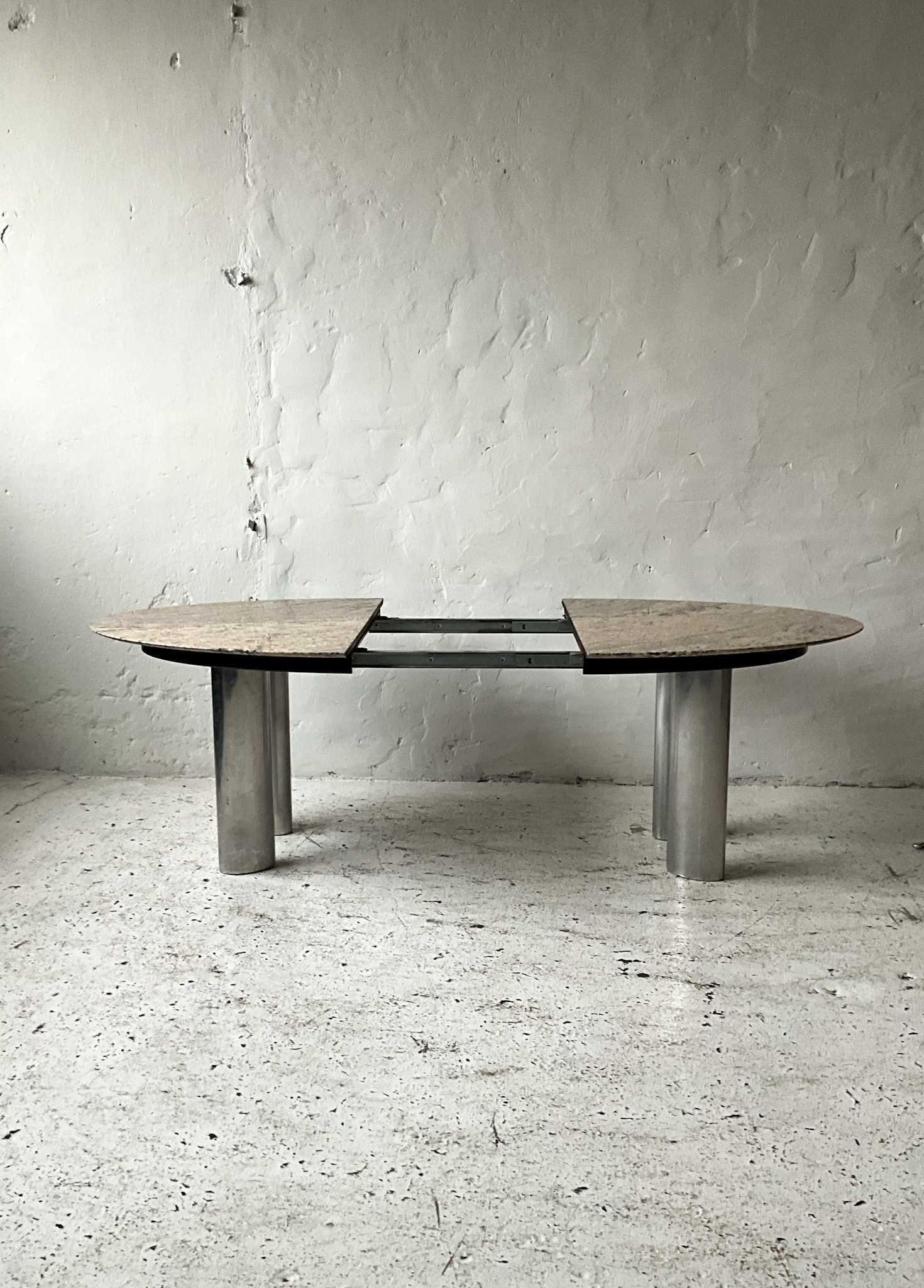 Peter Draenert rozkładany stół granitowy lata 90 2000 vintage design