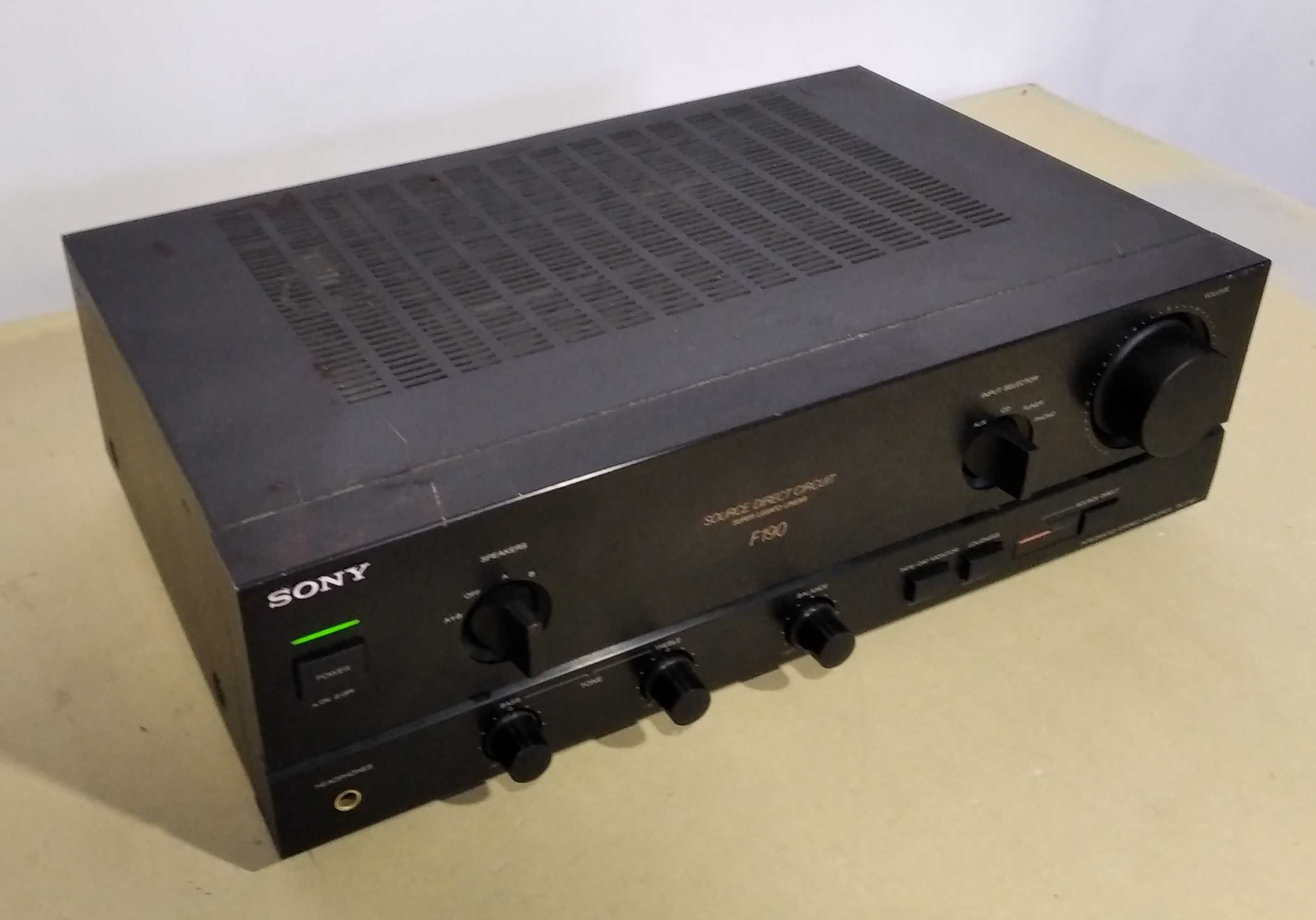 Підсилювач Sony TA-F190,транзисторний,55 Вт на канал,4-16 Ом, Японець