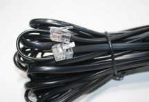 Kabel telefoniczny płaski 10 metrów,