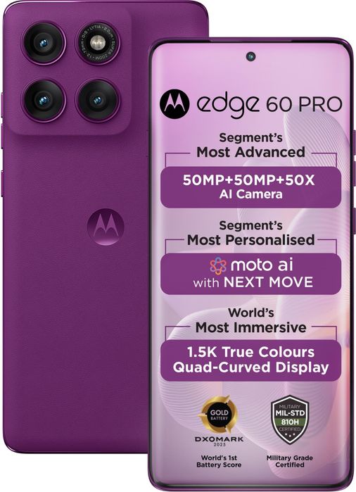 Motorola Edge 60 Pro,60,60 Fusion