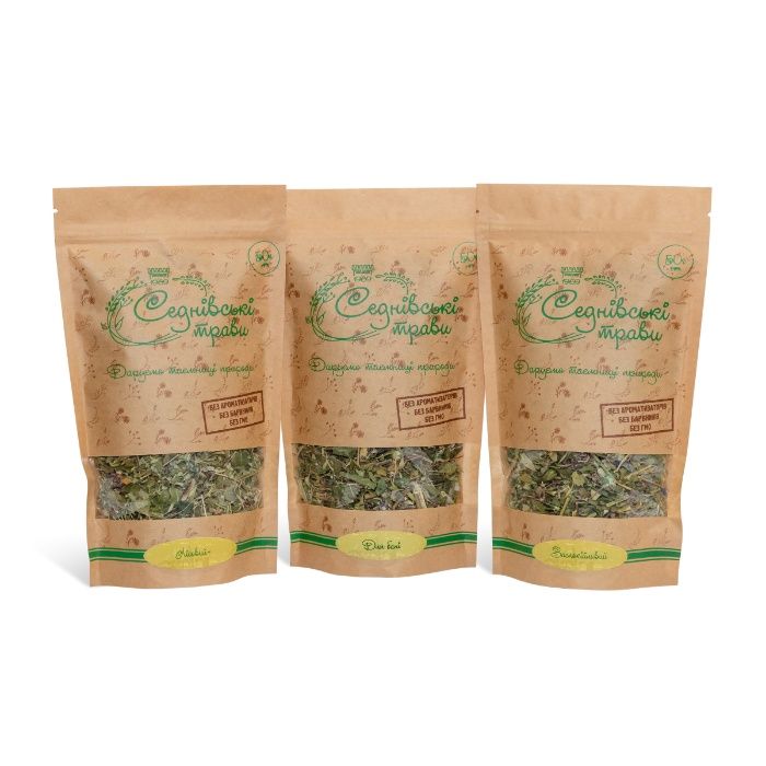 Вітамінний трав'яний чай з липою,м'ятою та іван-чаєм