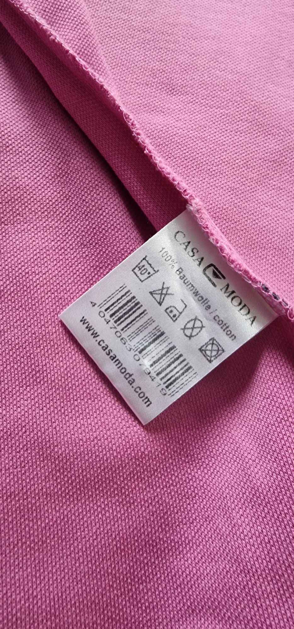 Casa Moda Polo T-shirt Pink XXL