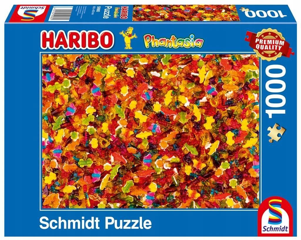 Puzzle 1000 Haribo Żelki Phantasia, Schmidt