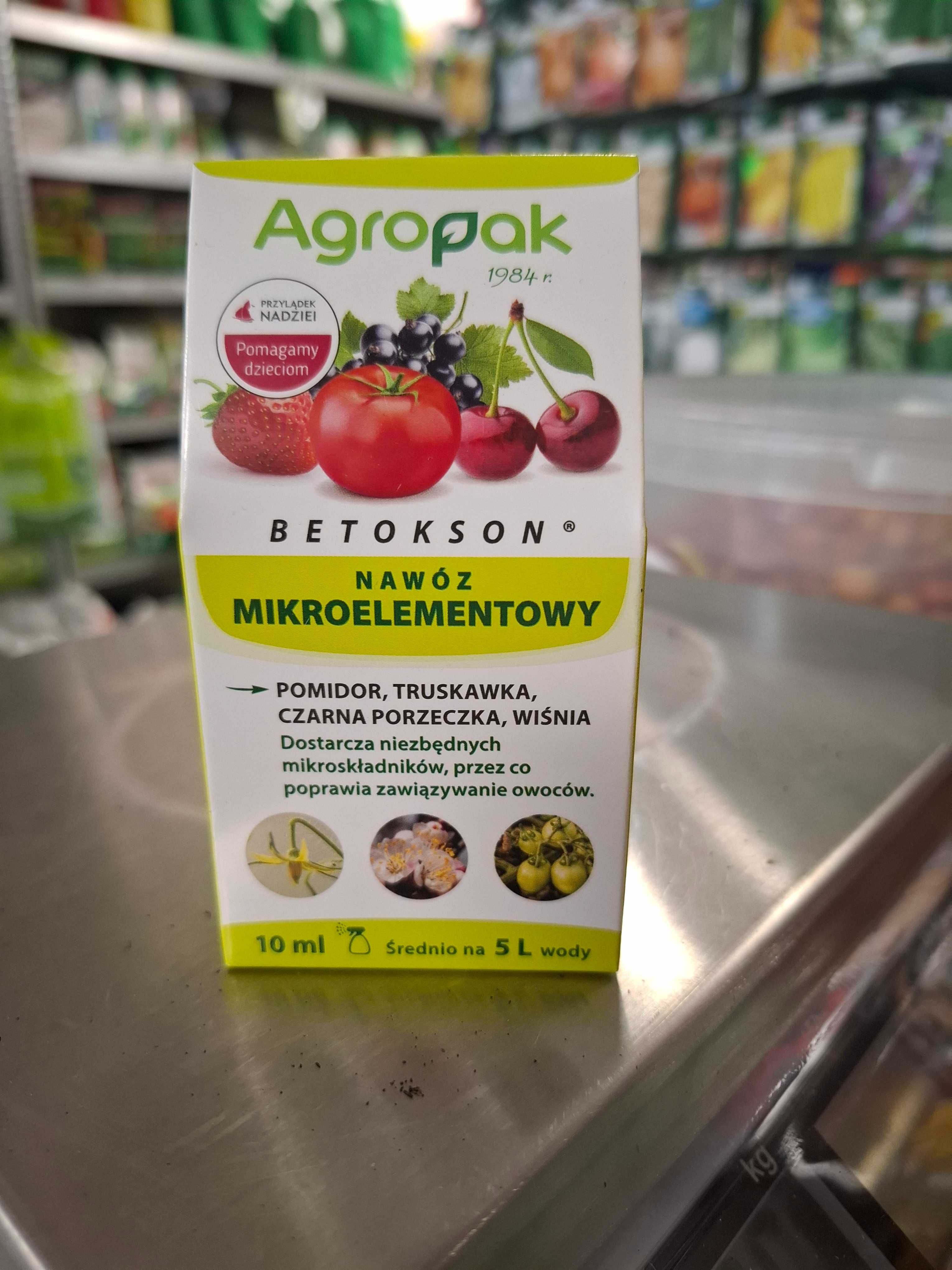 Betokson 10ml do zapylania pomidorów truskawki