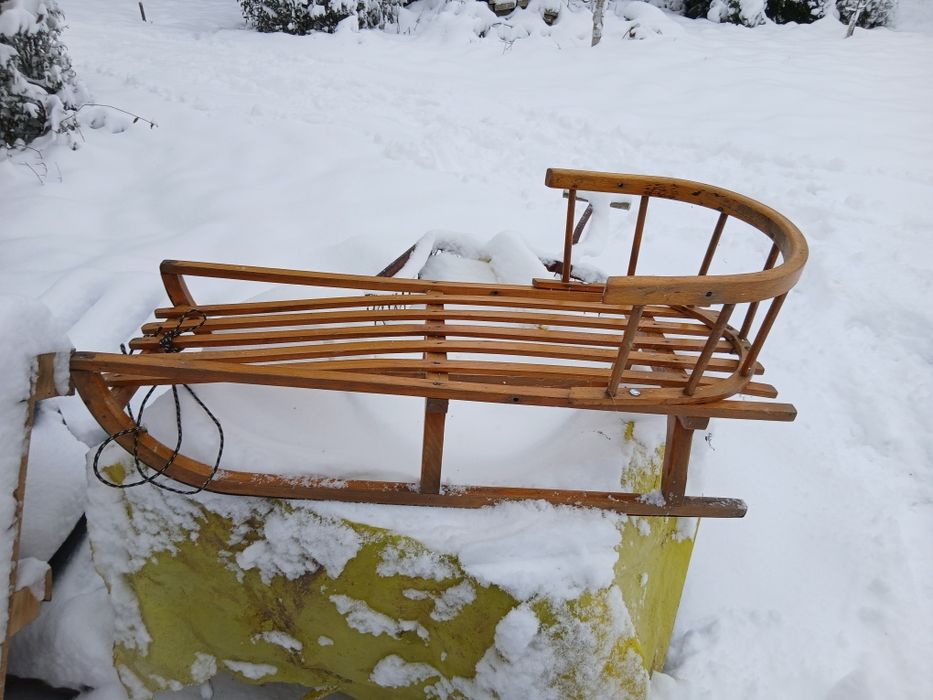 Sanki dla dziecka z oparciem