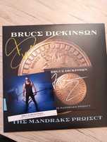 Bruce Dickinson Signed Art Card The Mandrake Project Autograf Podpis
