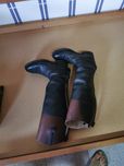 Botas de equitação em pele
