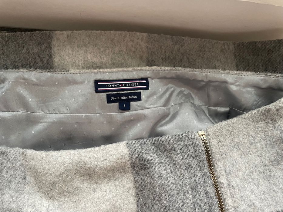 Тепла шерстяна спідниця на осінь зиму Tommy Hilfiger оригінал стильна