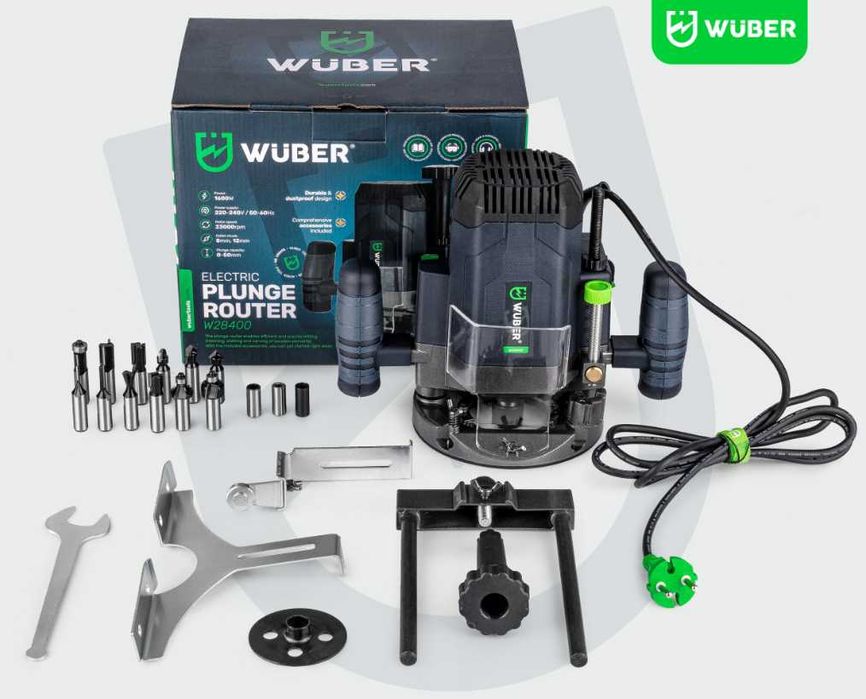 FREZARKA Górnowrzecionowa Elektryczna Do Drewna Zestaw XXL - WYPRZEDAŻ