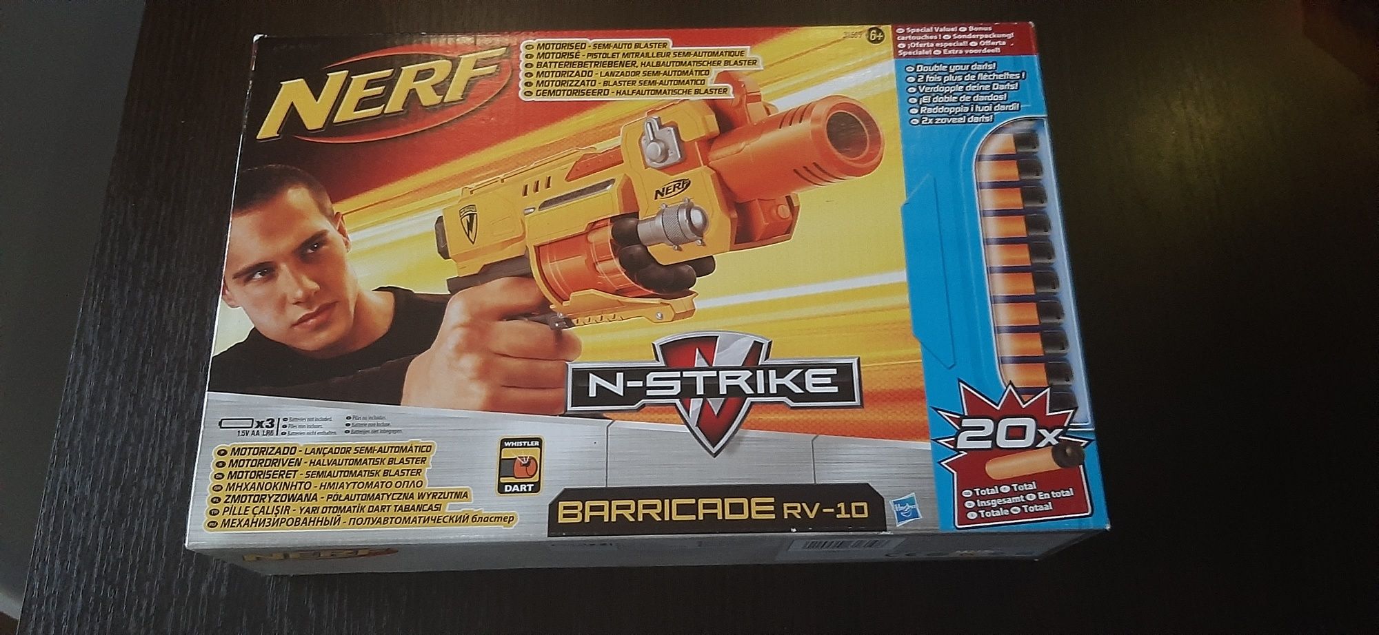 Nerf N-Strike wyrzutnia Barricade RV-10