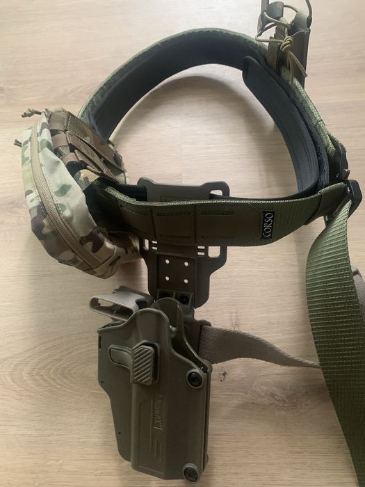 AKM GBB Tokyo Marui/Sig Sauer M17/Colete/Cinto tactico