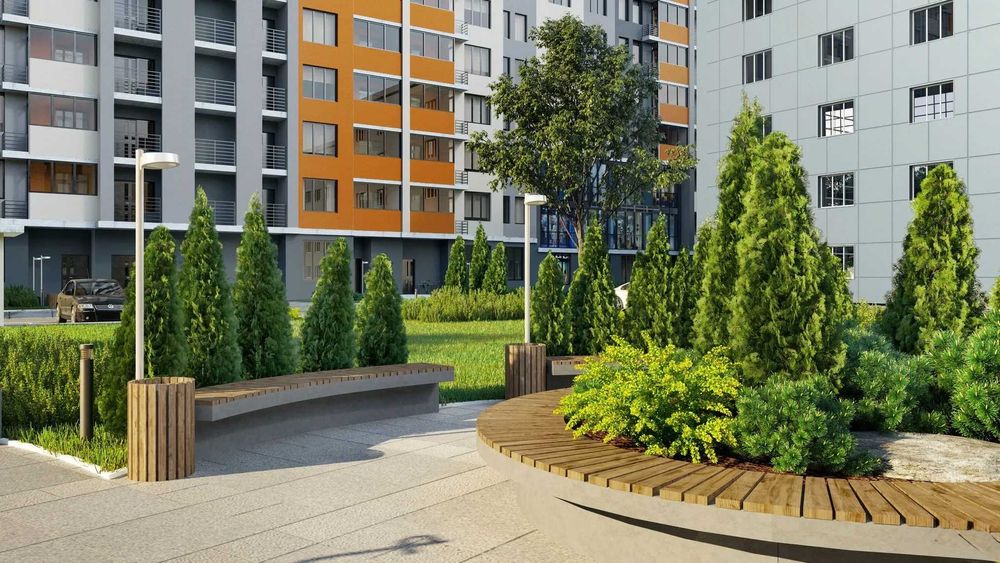 Без% єОселя 1к кв ЖК Дніпровська Мрія, вул.В. Сосюри 6в, Дарницька пл.