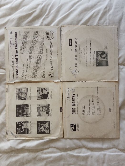 Lote Vinil/45 rpm/Anos 60/70