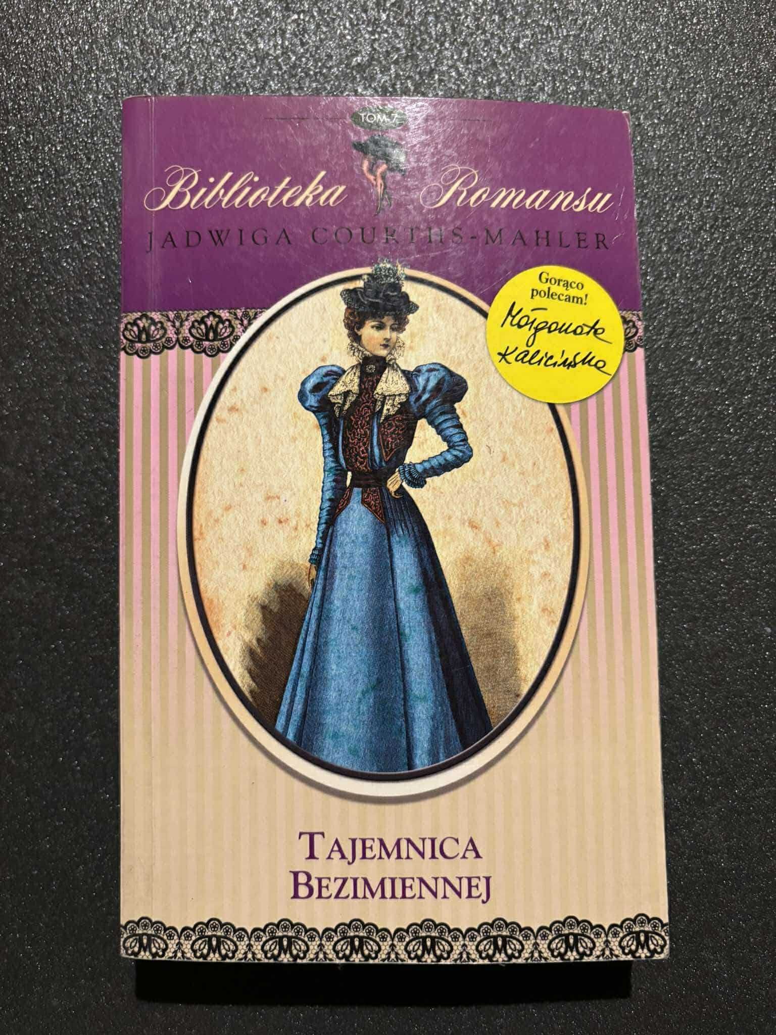 Książa Tajemnica bezimiennej - Jadwiga Courths-Mahler