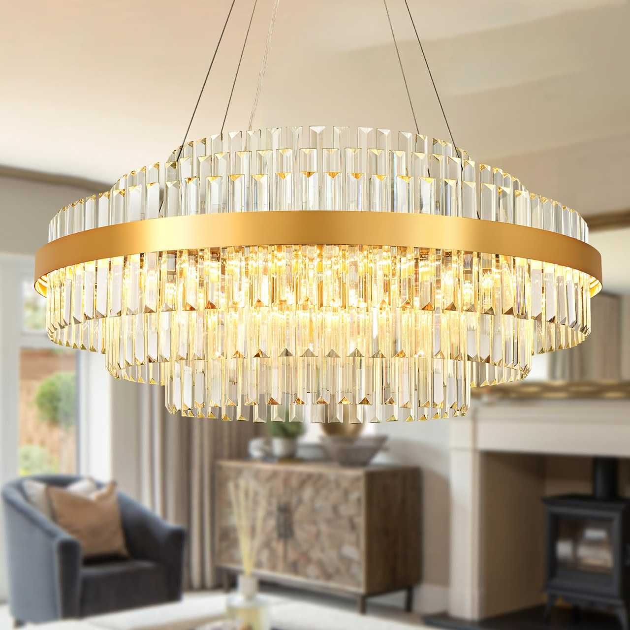 Nowa lampa / lampka / żyrandol / oświetlenie / LED / 80cm !A2080!