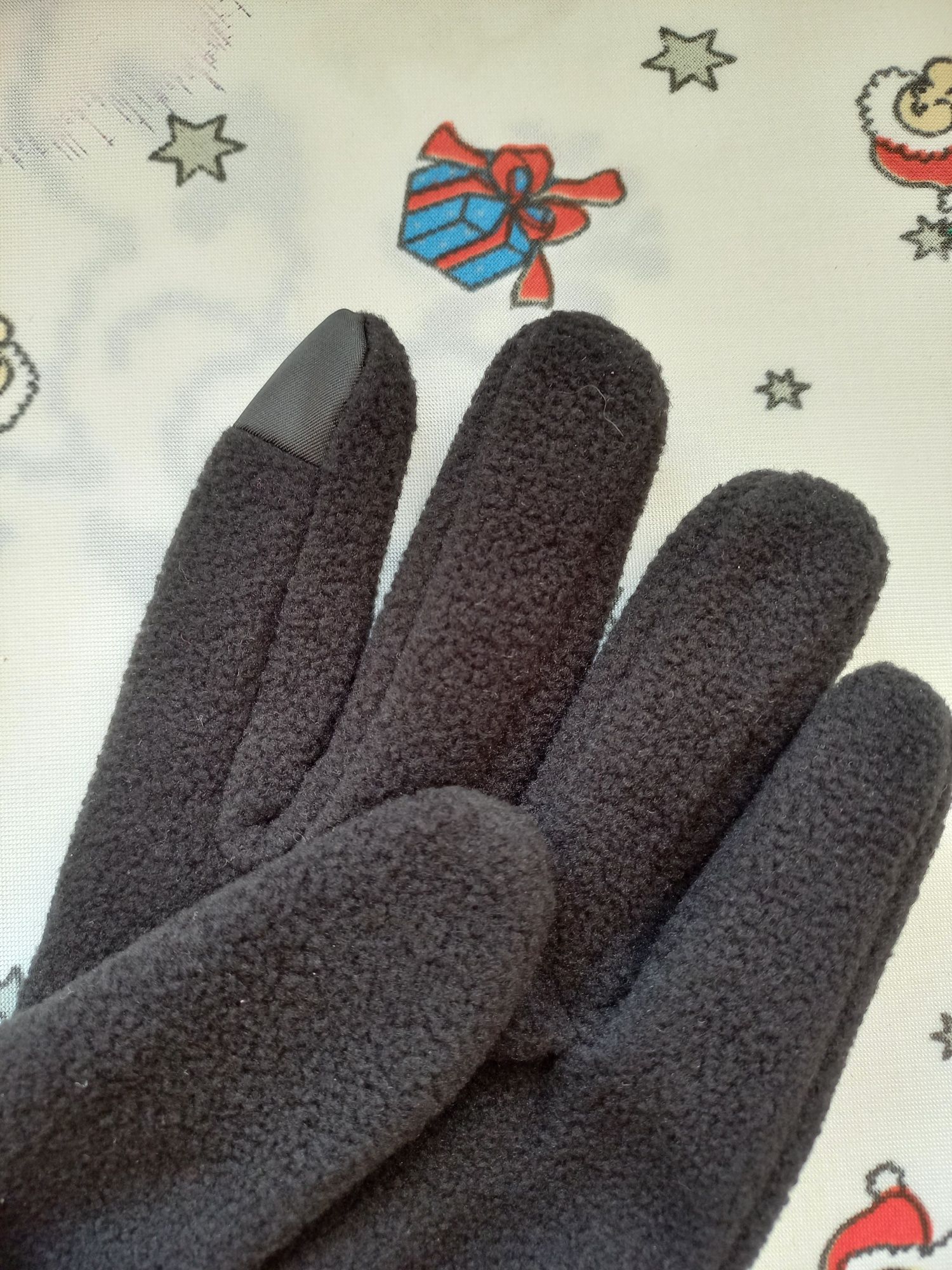 Rękawiczki polarowe, nowe.