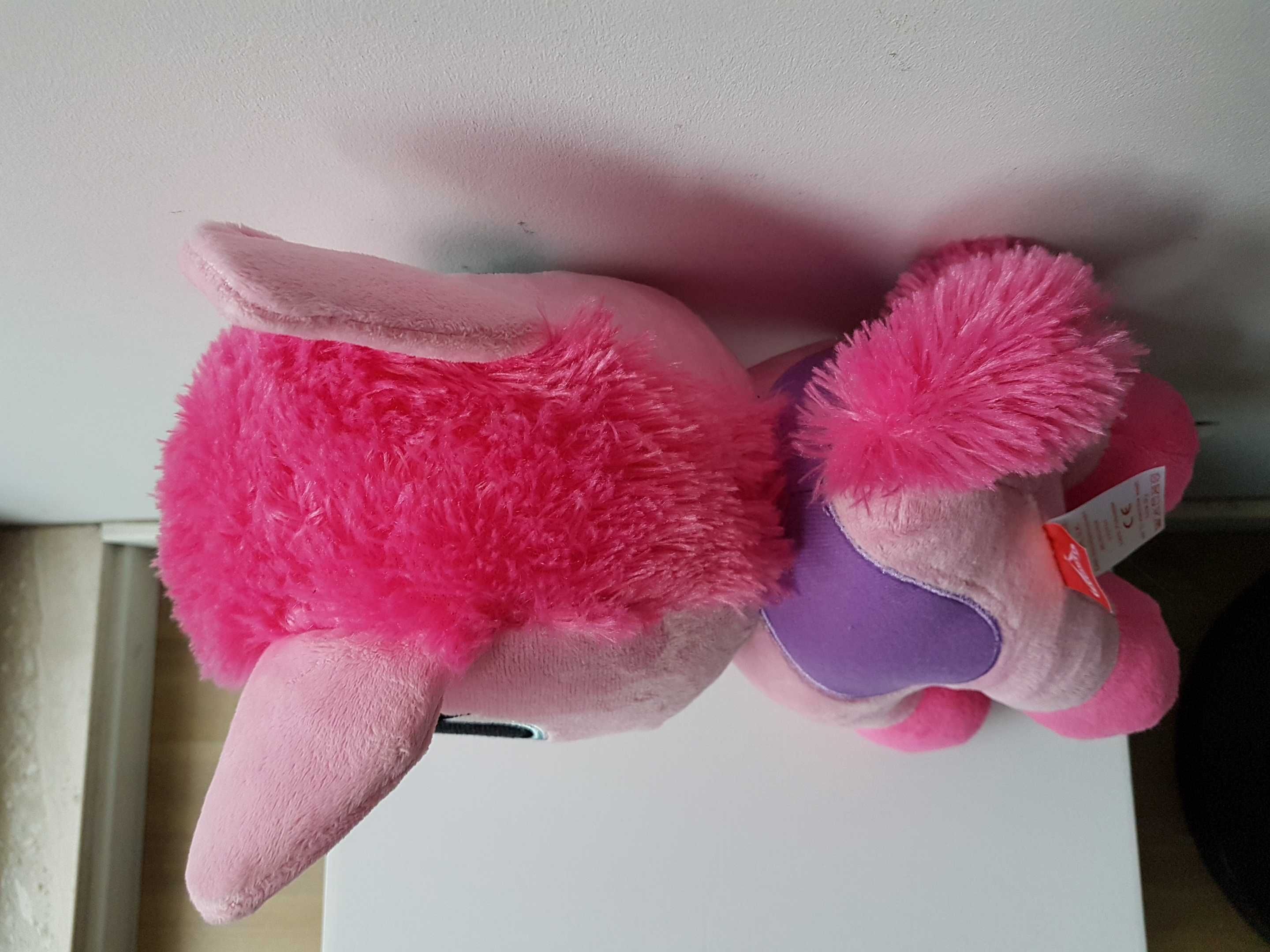 Duży pluszowy różowy konik Pinky 35cm Carousel Tesco Stores