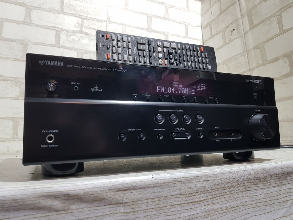 5.1 AV ресивер YAMAHA HTR-4067, *5x100 Вт,HDMI, USB, б/у з Німеччини