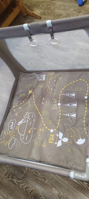 Манеж Carrello Grande Chocolate Brown