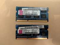 Pamięć RAM DDR3 SODIMM 2x2Gb  Kingston